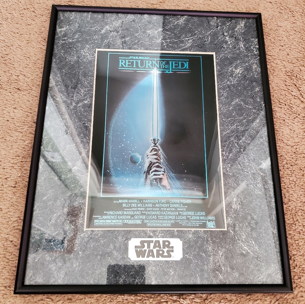 Star Wars Return Of The Jedi Chromart Print Collector's Edition